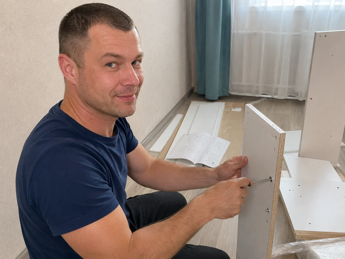 Помощь по дому: мастер за работой